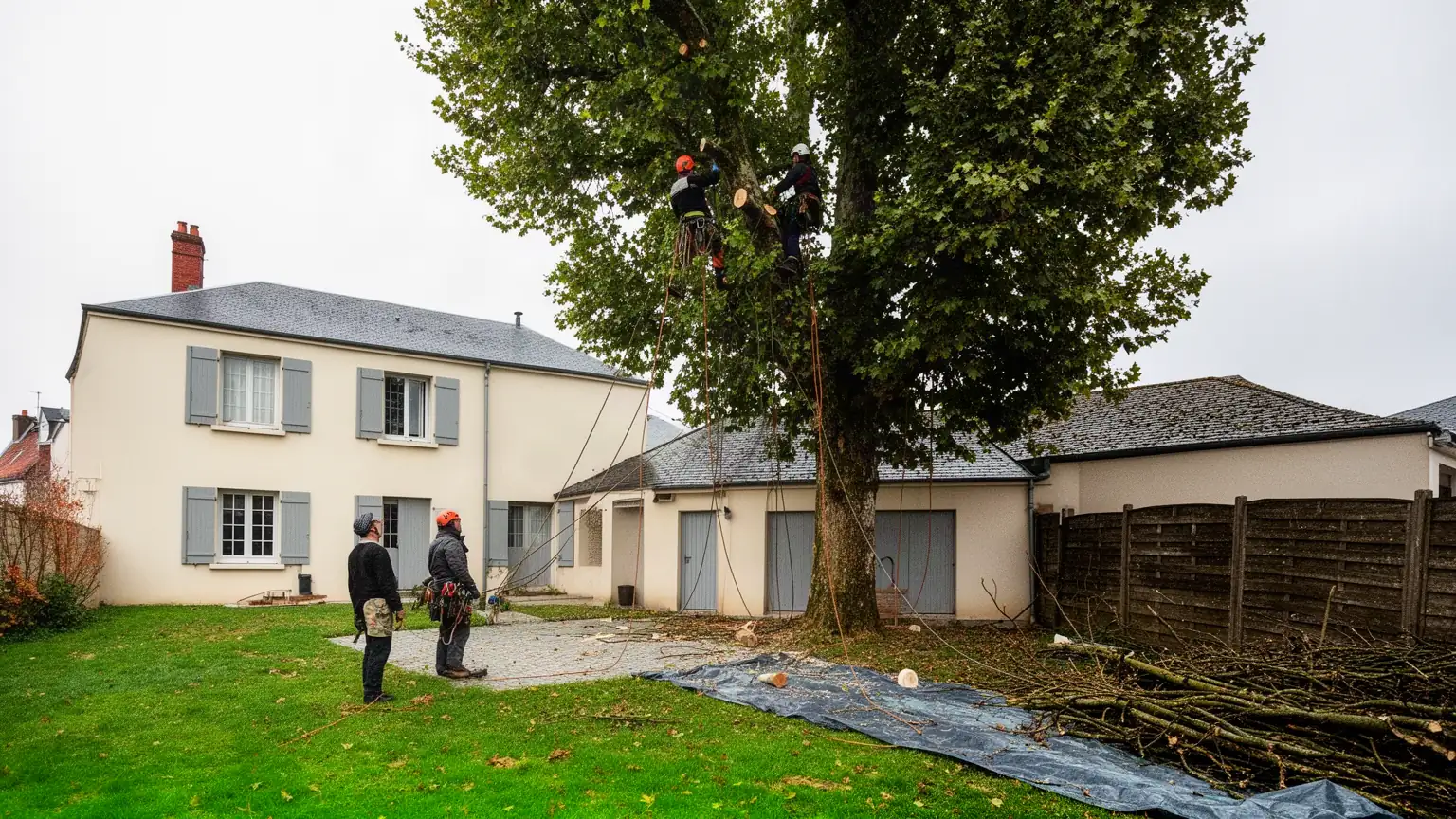 Contactez notre entreprise d'élagage au Mans (72000)